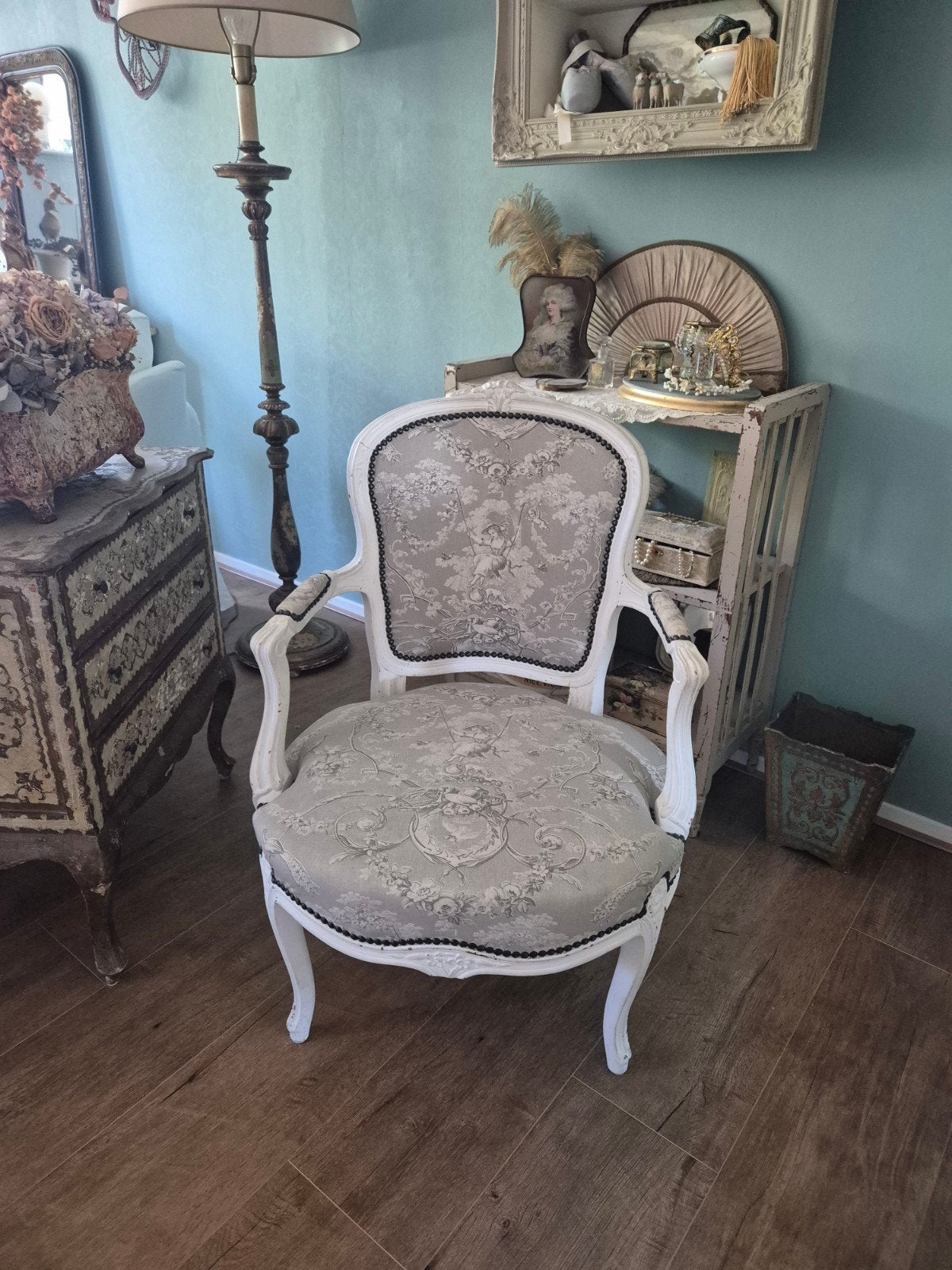 Beeldschoon stoeltje, fauteuil, Antiek en Kunst, Ophalen