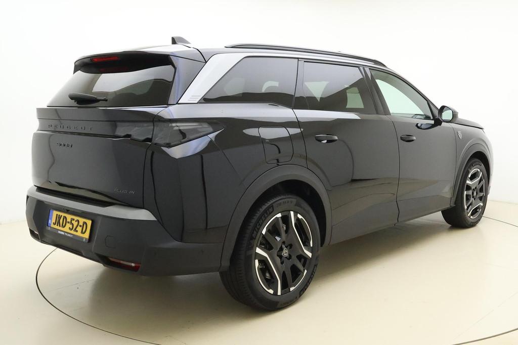 Peugeot 5008 1.6 Plug-in Hybrid GT 195 PK | Automaat | Leder, Automatische klimaatregeling, Gebruikt, 4 cilinders, Zwart