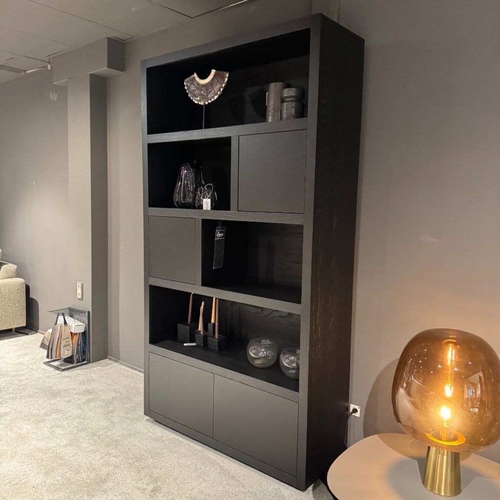 Kabinet Helsinki - Zwart - 120x220 cm - Eleonora, Niet ingevuld, Niet ingevuld, Niet ingevuld