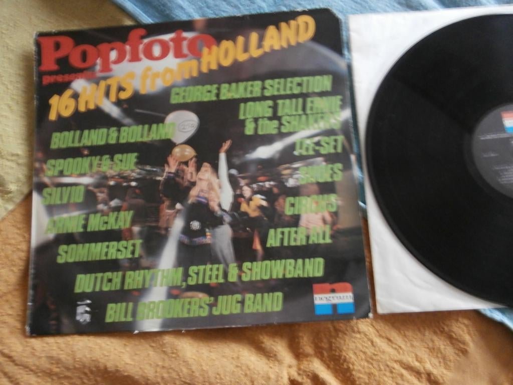 LP - Popfoto 16 Hits From Holland - Various Artists., Cd's en Dvd's, Ophalen of Verzenden, Gebruikt, 12 inch, Pop