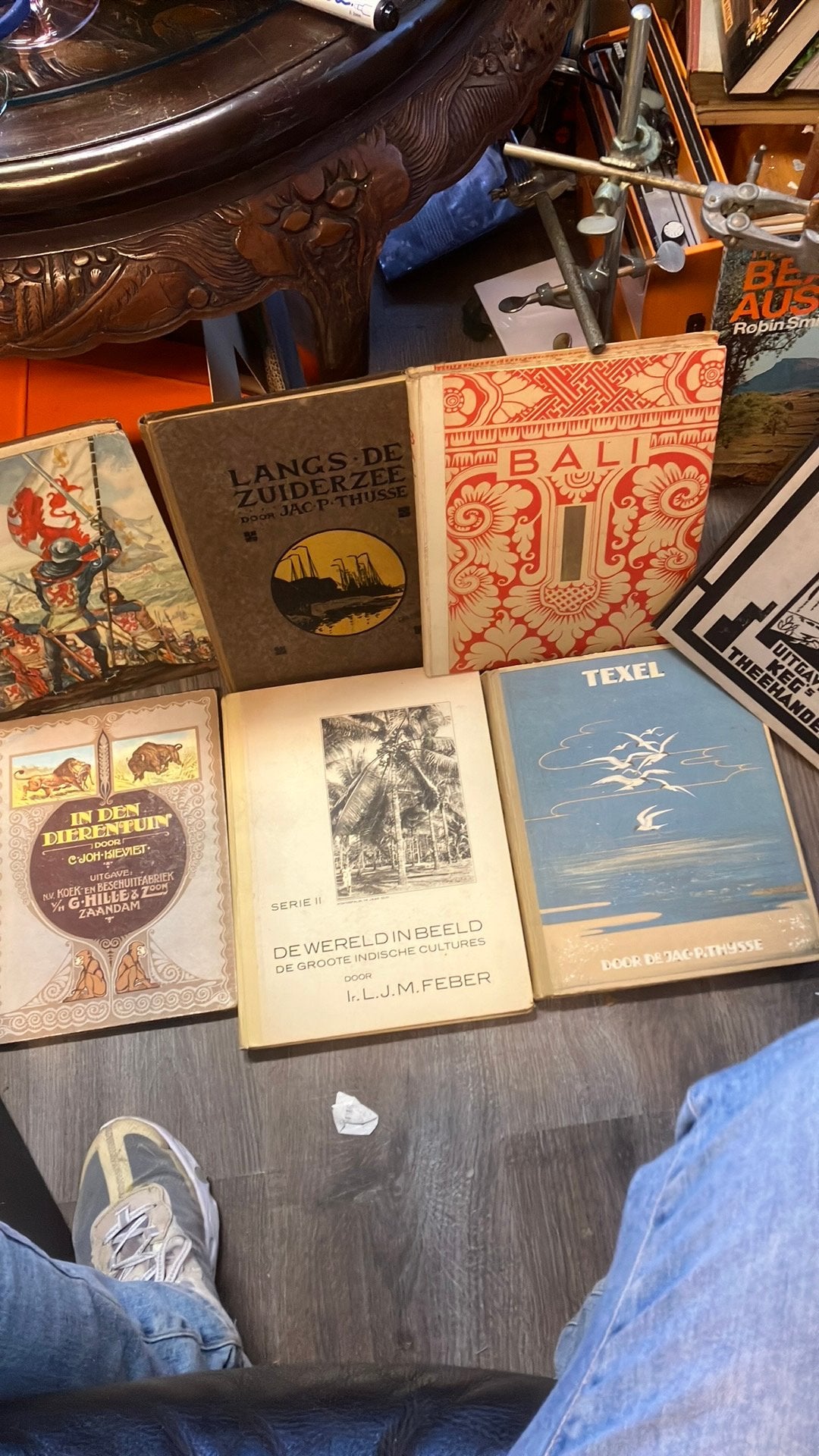Plaatjes albums  7 st oa nederlands indie , texel, Ophalen of Verzenden, Gelezen