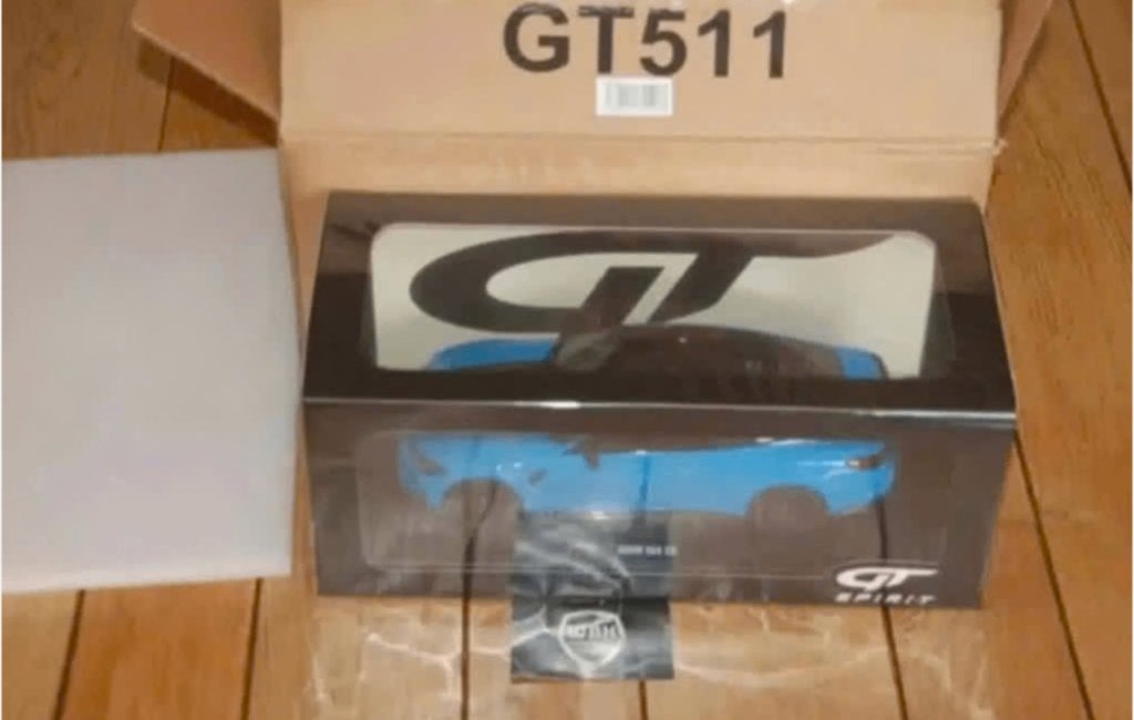 1:18 BMW M4 CS G82 COUPE riviera blue GT spirit GT511 WRH, Hobby en Vrije tijd, Verzenden, Zo goed als nieuw, Auto, Overige merken