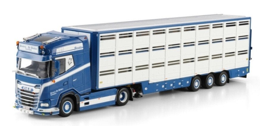 WSI DAF XG+ + VEE TRAILER - PEETERS DE BAKKER, Hobby en Vrije tijd, Wsi, ., Nieuw, Ophalen of Verzenden