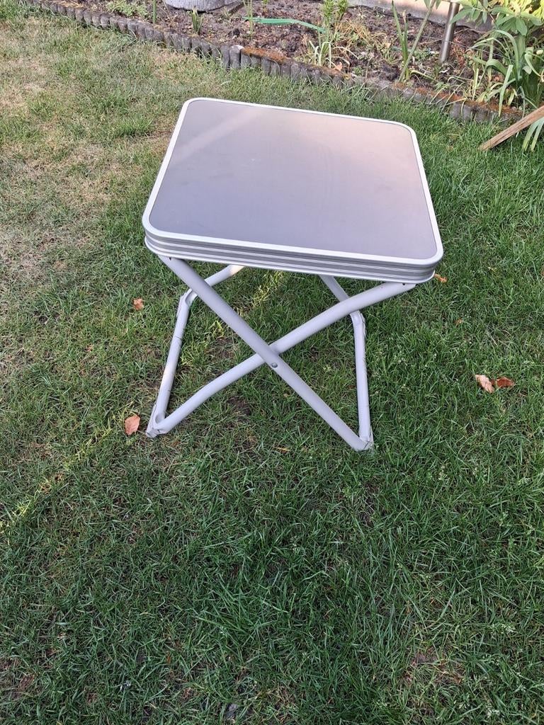 Froyak Campingtafel en Krukje Set, Ophalen of Verzenden, Gebruikt, Campingtafel