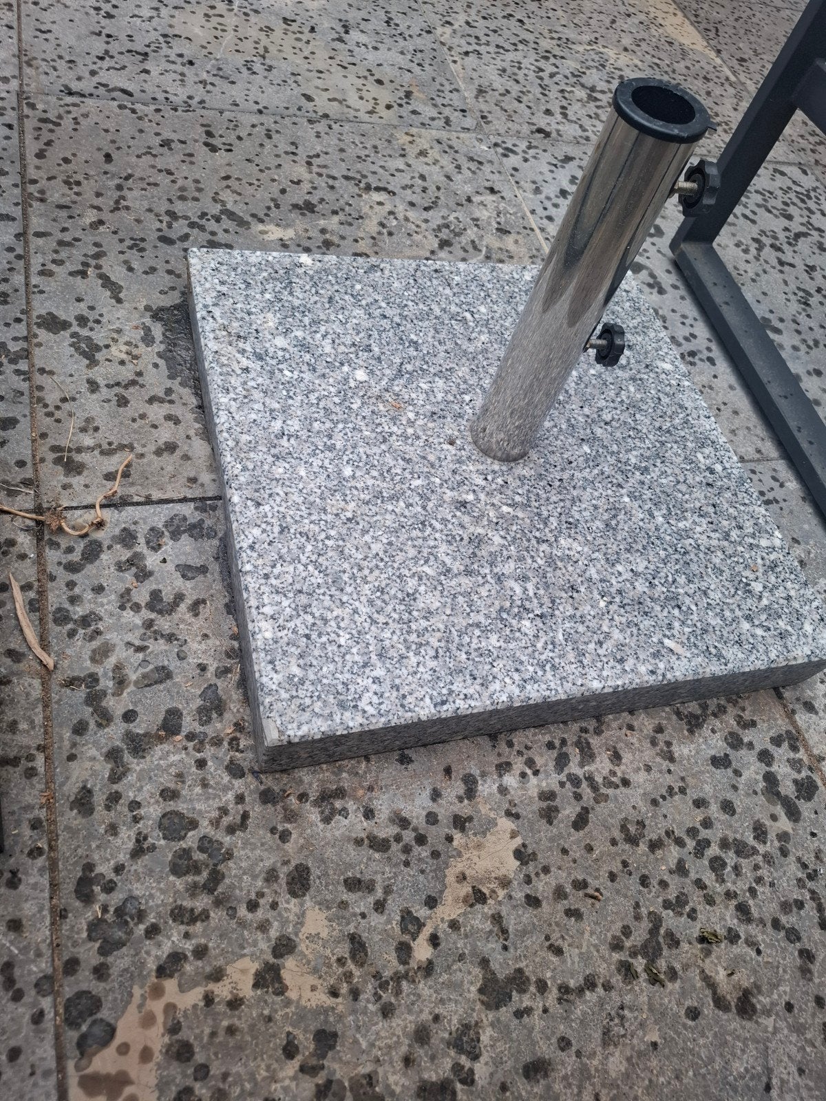 Parabool voet graniet, Ophalen of Verzenden, Minder dan 1 meter, Parasolvoet