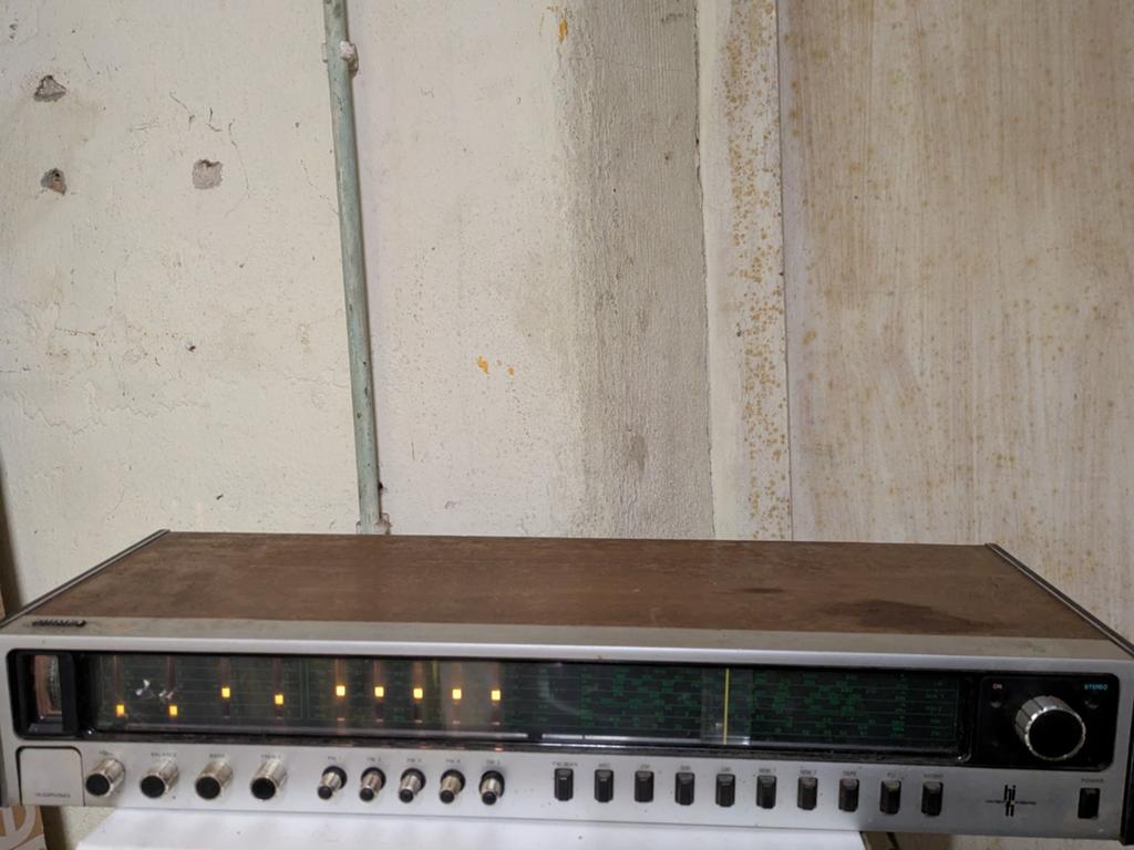 Philips 732 Stereo Receiver Ontvanger Jaren 70 Vintage Audio, Ophalen of Verzenden, Audio
