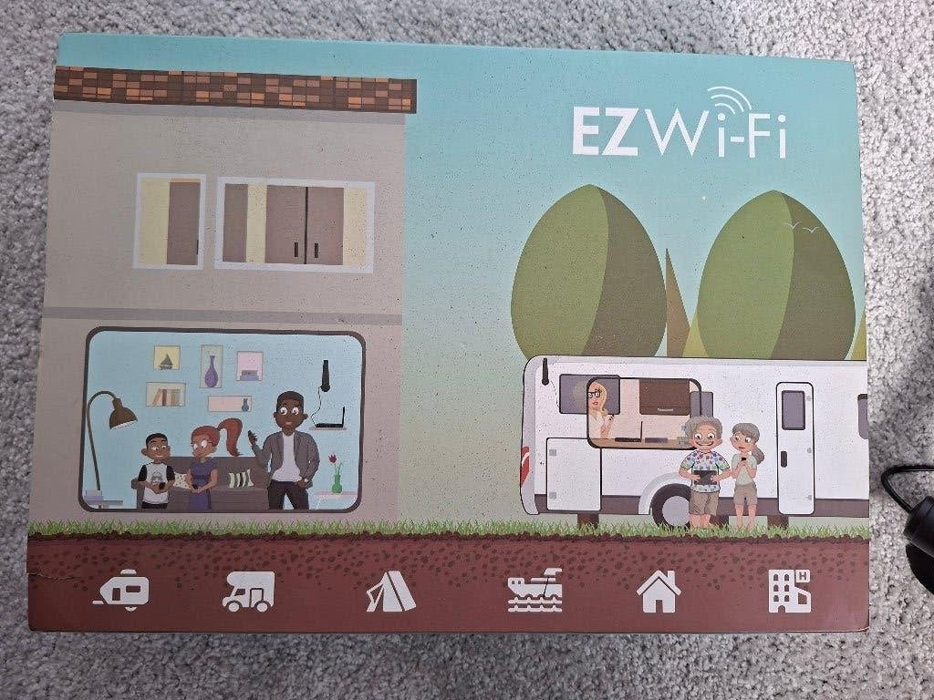 EZWi-fi V5, Verzenden, Zo goed als nieuw, Zender en Ontvanger