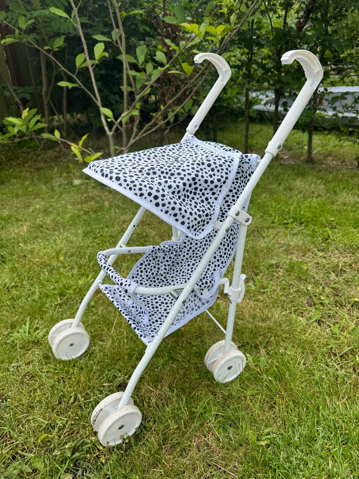 Poppenwagen Van Pauline - Dalmatiër print, Ophalen, Zo goed als nieuw, Overige typen