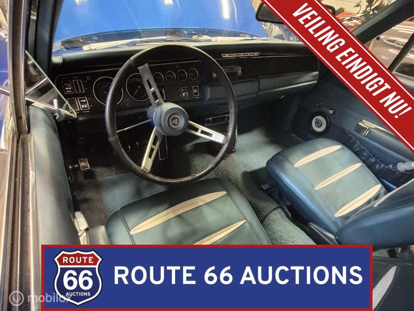 Dodge Charger R/T | 1968 | Route 66 Auctions, Auto's, Overige carrosserieën, Zwart, Bedrijf, Handgeschakeld