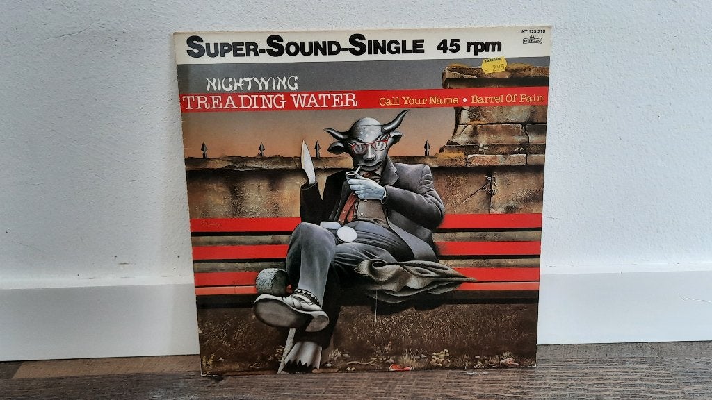 Nightwing – Treading Water LP, Maxi Single, Rock, LP, Gebruikt, Ophalen of Verzenden, 12 inch