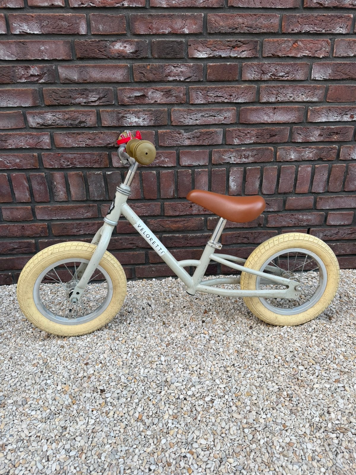 Veloretti loopfiets grijs/groen, Ophalen, Gebruikt, Loopfiets