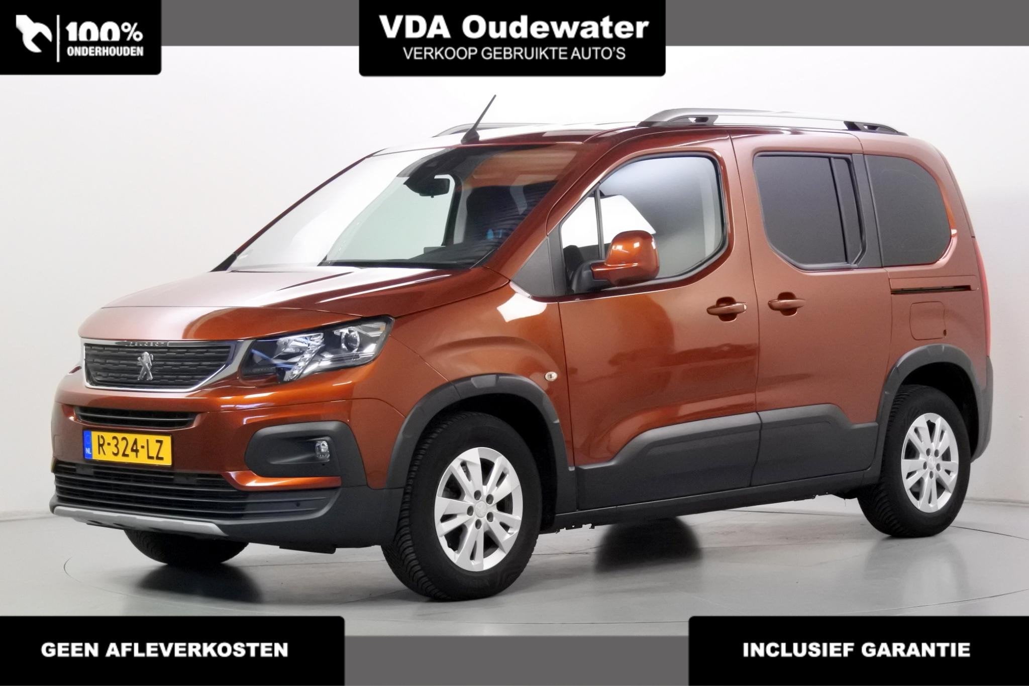 Peugeot Rifter 1.2 110pk Allure Camperbox, Voorwielaandrijving, Gebruikt, 1199 cc, Bruin