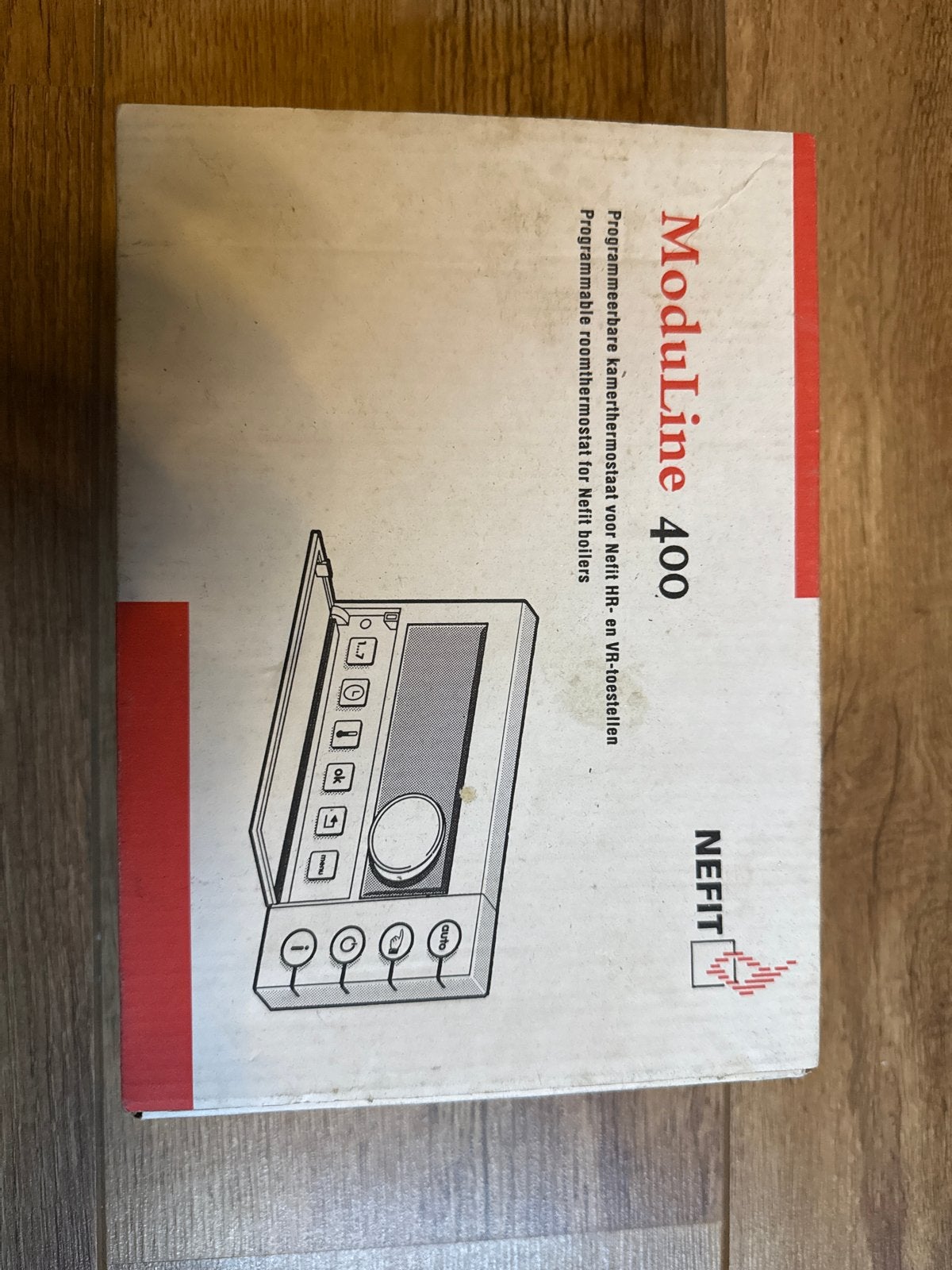 Nefit ModuLine 400 Programmeerbare Kamerthermostaat, Ophalen of Verzenden, Slimme thermostaat, Nieuw