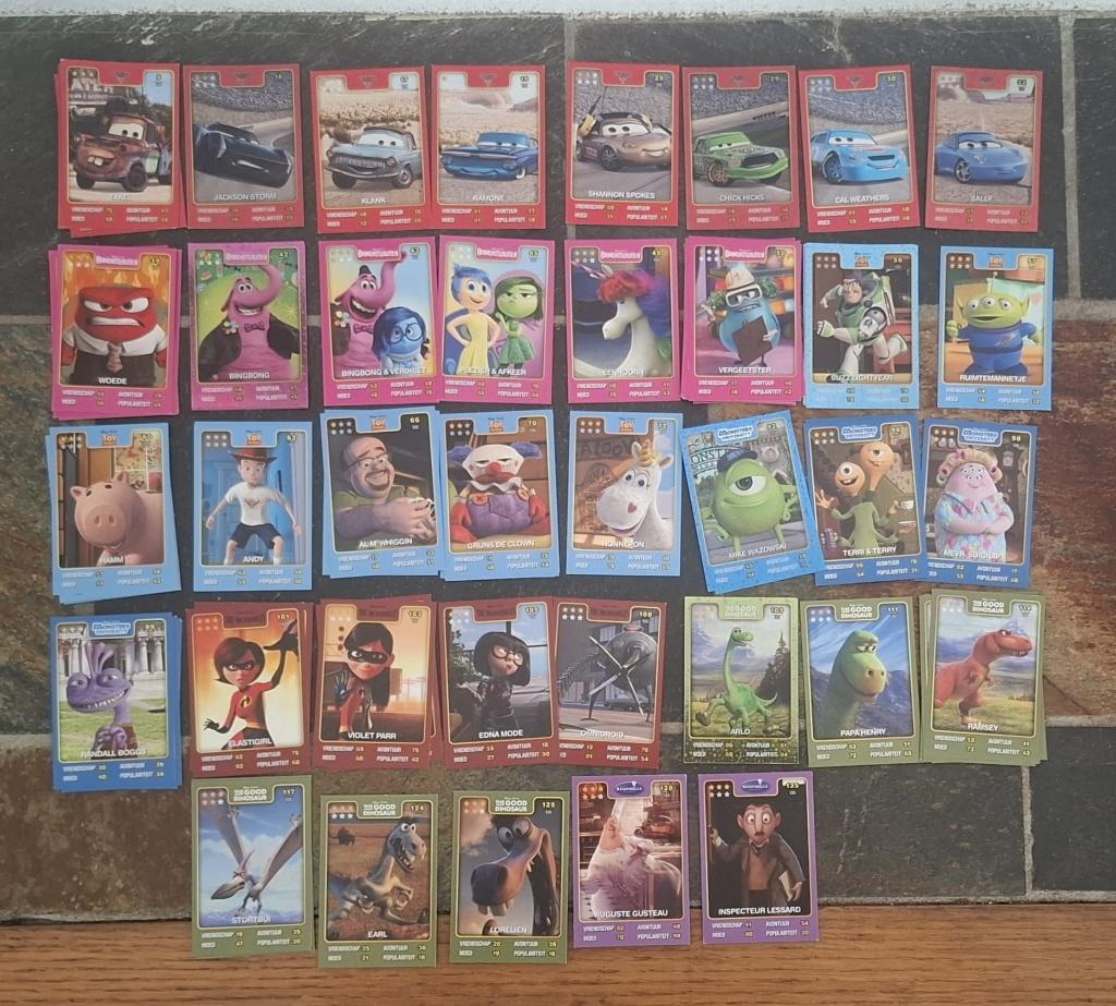 Disney Pixar kaarten, Verzamelen, Overige supermarkten, Ophalen of Verzenden
