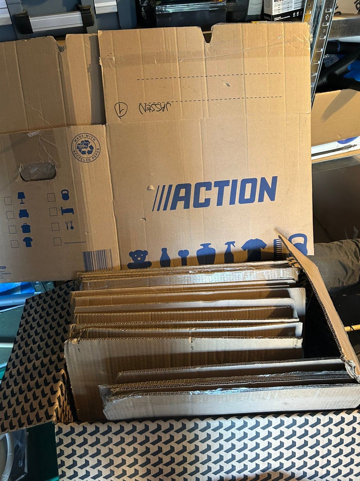 Verhuisdozen, 40 tot 60 cm, 50 tot 75 cm, Ophalen of Verzenden, 35 tot 50 cm