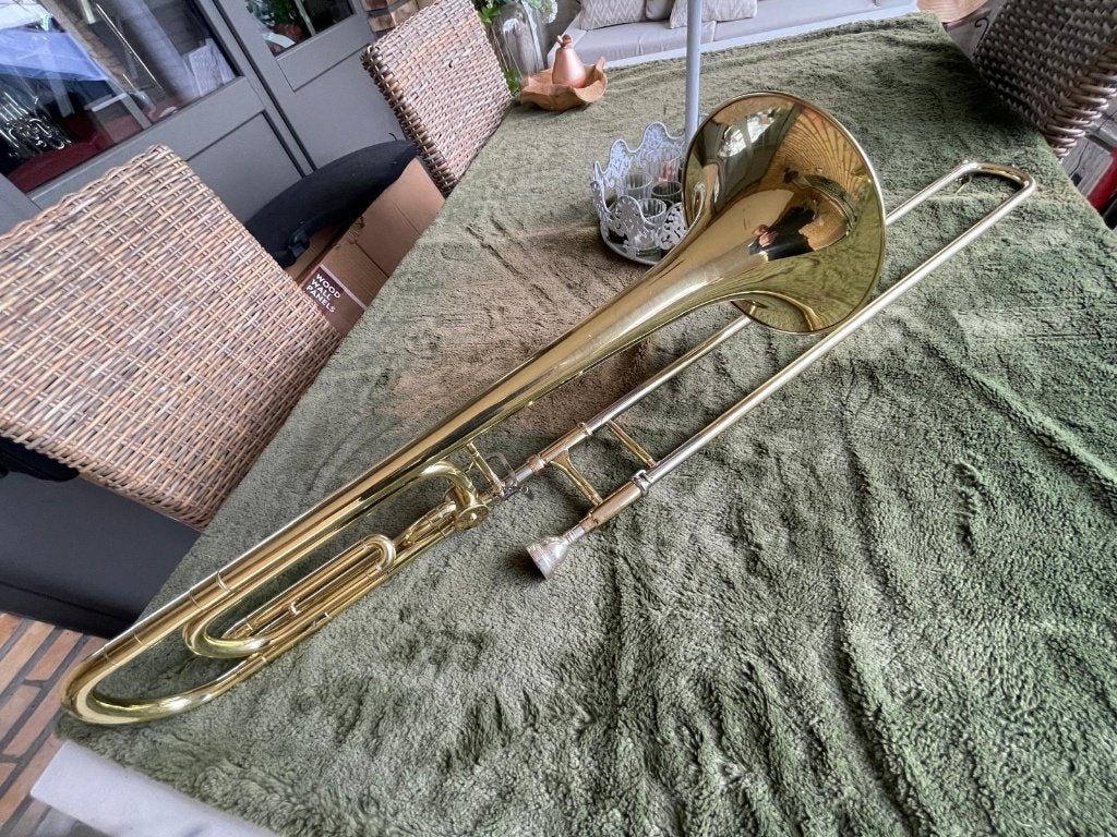 trombone coutoi, Ophalen of Verzenden, Zo goed als nieuw, Tenor
