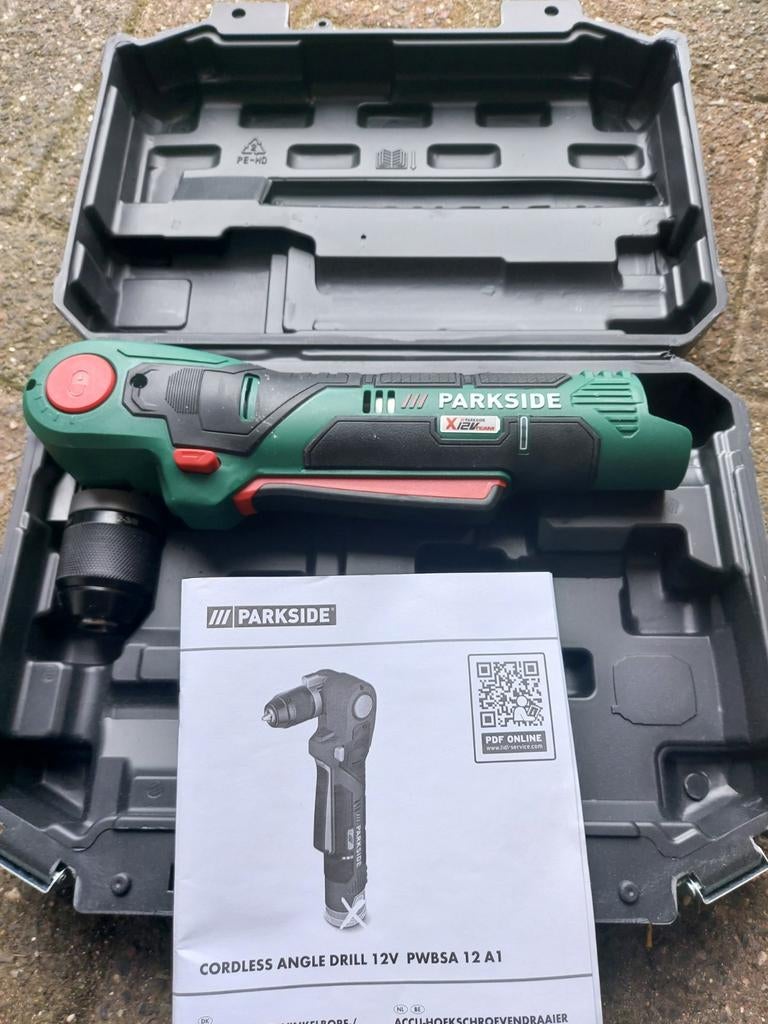 Parkside Accu Haakse Boormachine 12V - Nieuw, Ophalen of Verzenden, Nieuw, Boormachine