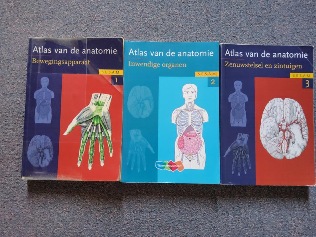 Atlas van de anatomie - Complete set (3 delen), Gelezen, SESAM, Beta, HBO