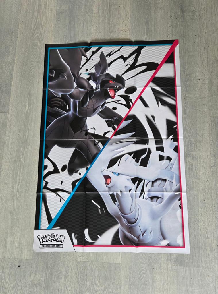 Pokémon Black Bolt White Flare Poster - 68,5 x 99cm, Ophalen of Verzenden, Nieuw, Overige typen