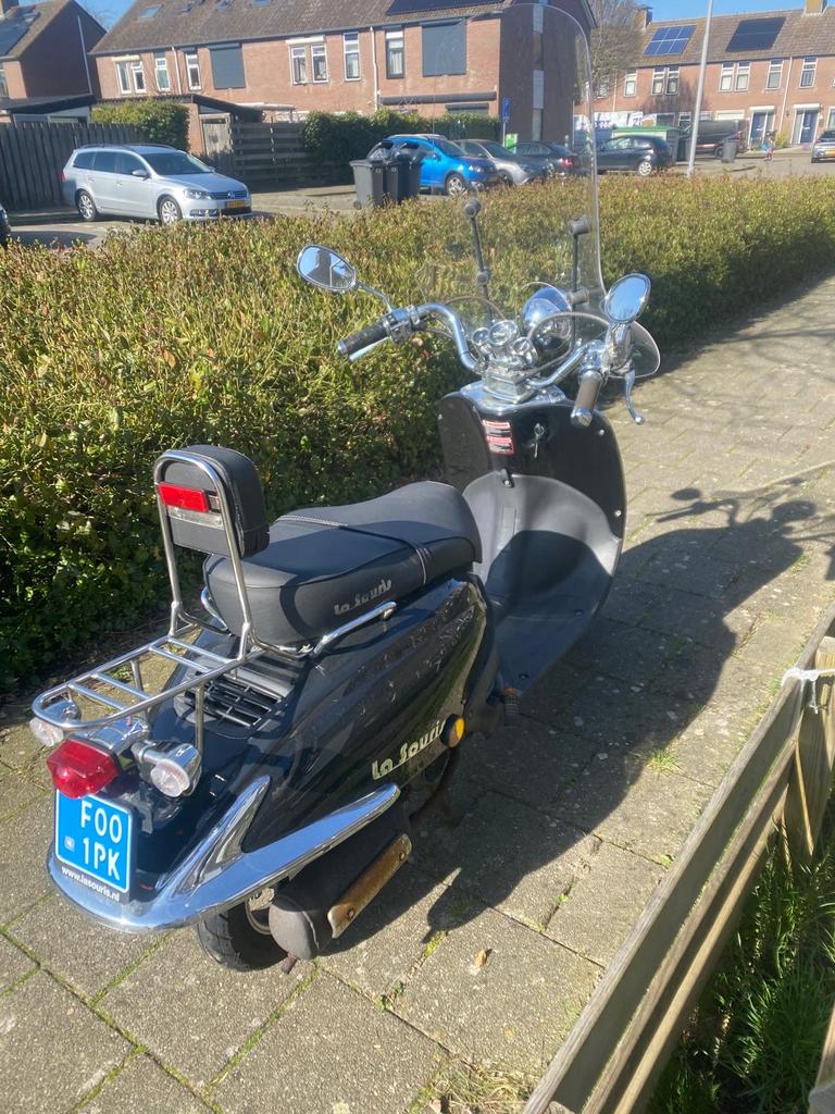Scooter La Souris - Zwart, Goed Onderhouden, Fietsen en Brommers, Brommeronderdelen | Scooters, Ophalen, Gebruikt, Overige merken