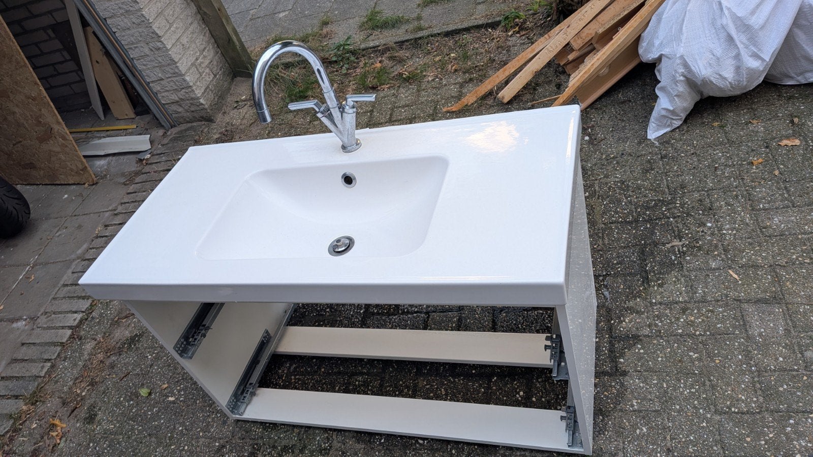 Badkamermeubel Ikea Godmorgon, Ophalen, Gebruikt, 50 tot 100 cm, Minder dan 100 cm