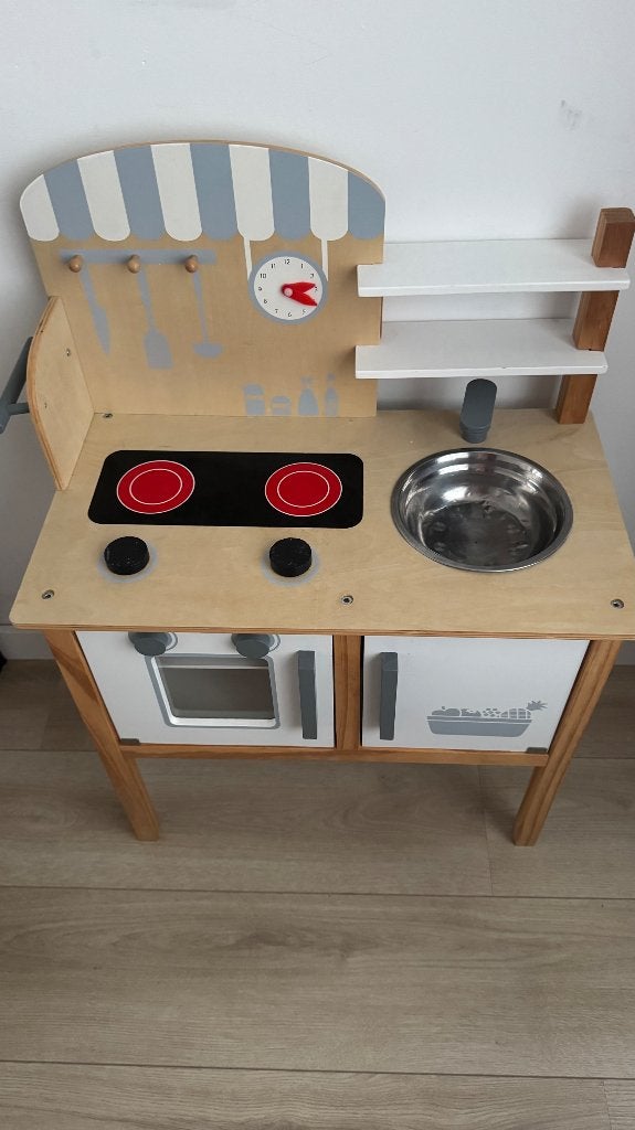 Speelgoed keuken, Kinderen en Baby's, Ophalen, Zo goed als nieuw, Hout, Speelkeuken