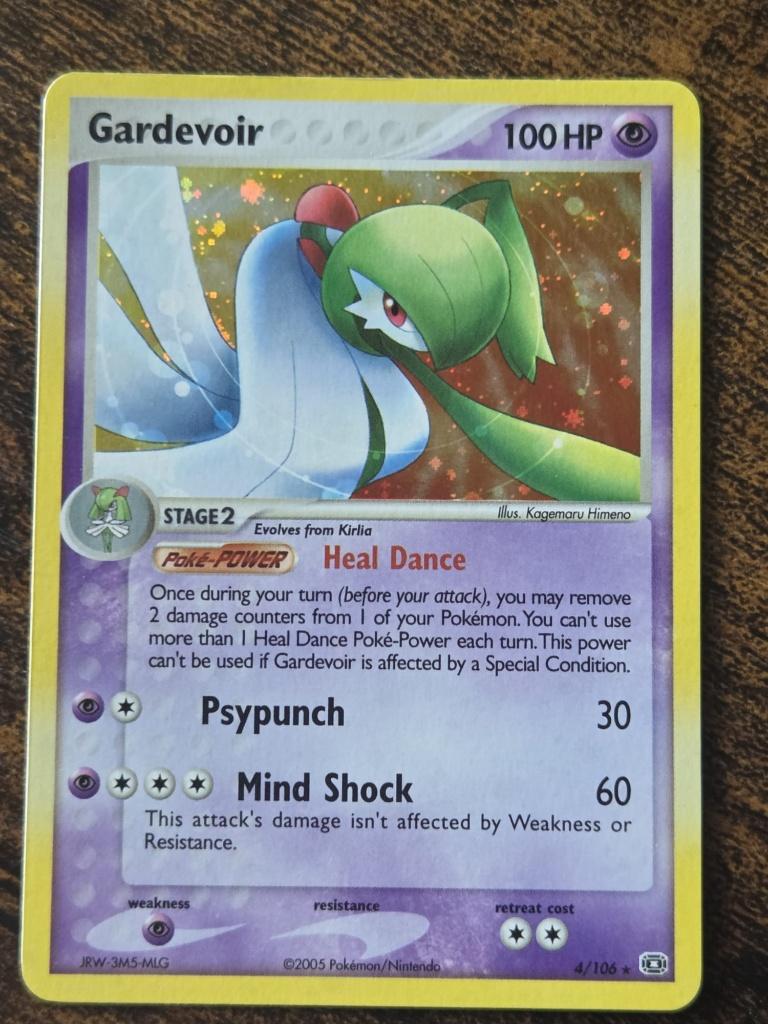 Pokemon Kaart Gardevoir holo, Ophalen of Verzenden, Zo goed als nieuw, Losse kaart, Foil