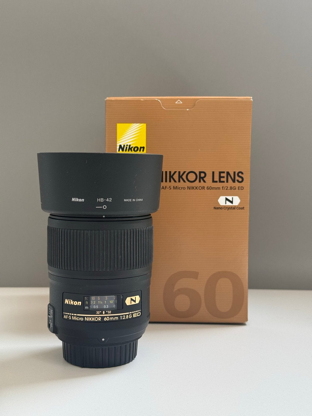 Nikon AF-S Micro NIKKOR 60mm f/2.8G ED Macro Lens, Nikon, Ophalen of Verzenden, Zo goed als nieuw, Nikon F-mount
