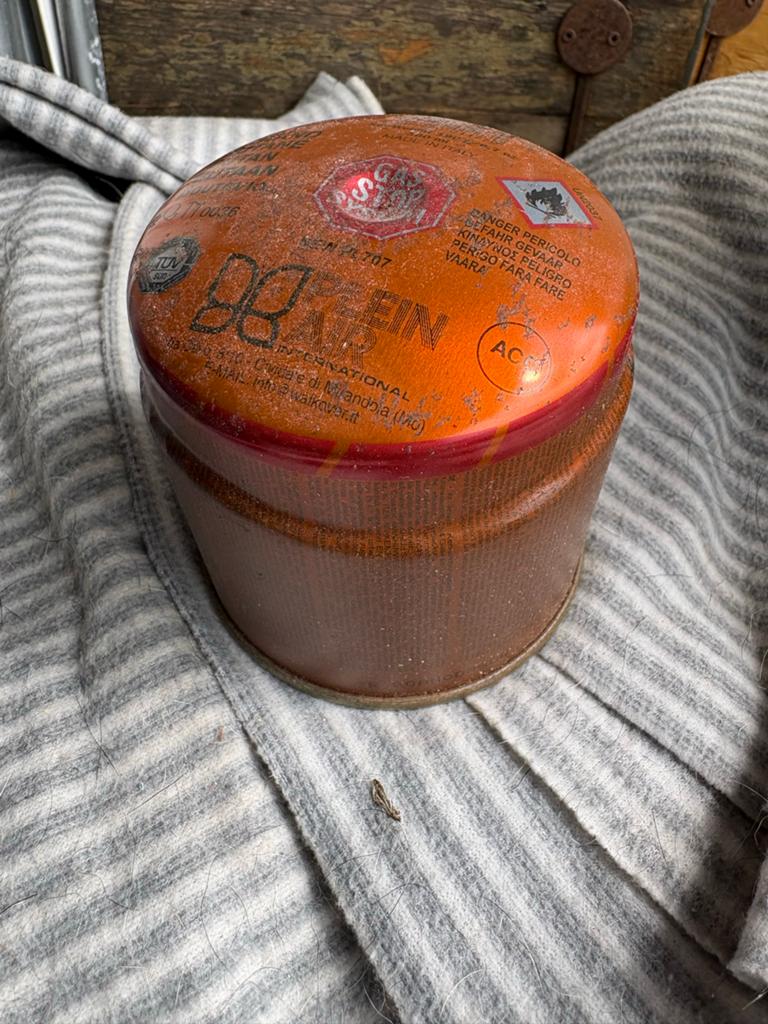 Campingaz Bleuet 206 Plus gaslamp met gasfles, Ophalen, Gebruikt, Overige