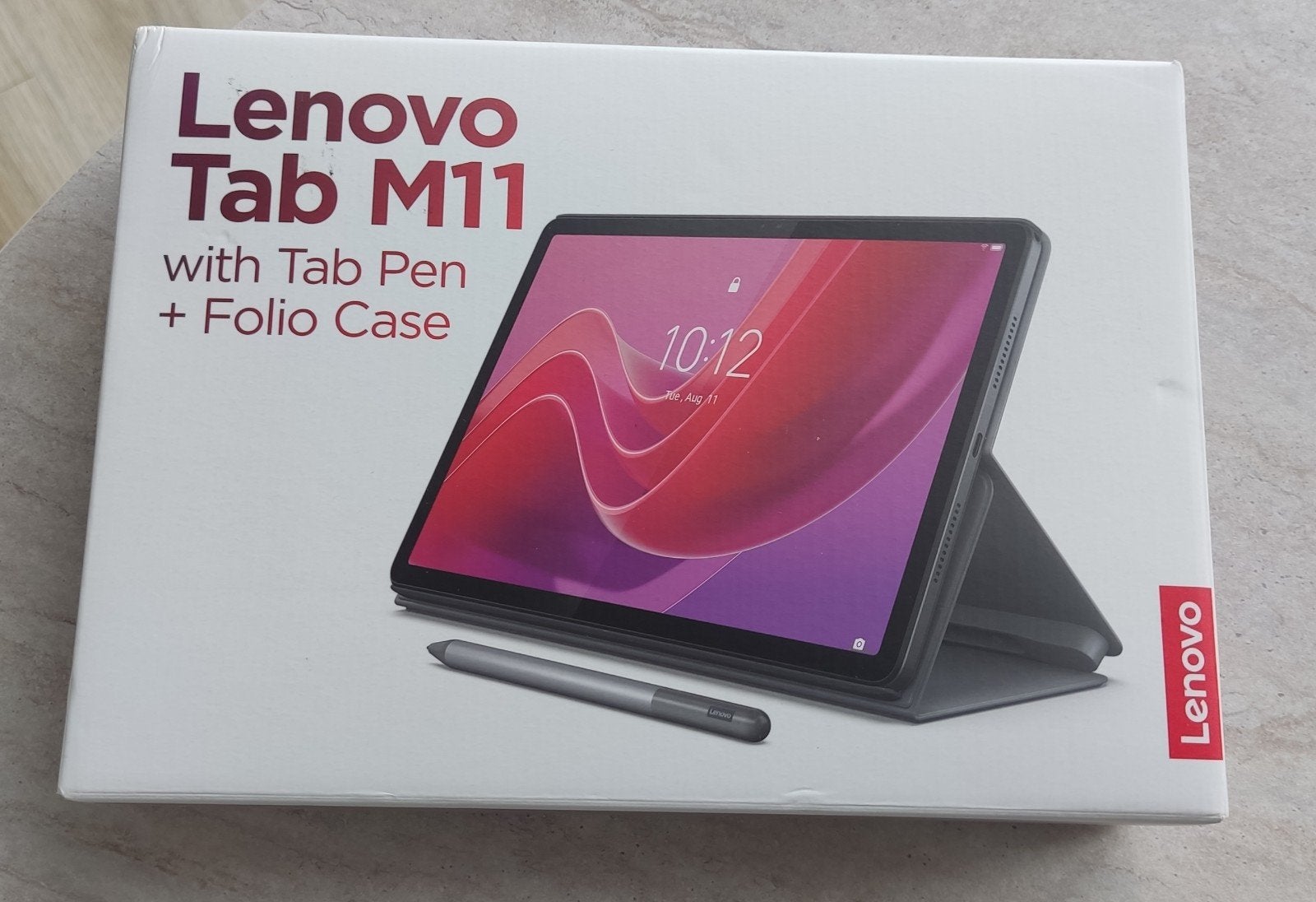 Lenovo Tab M11 met Tab Pen en Folio Case - Nieuwstaat, Computers en Software, Windows Tablets, 11 inch, Tab M11, Ophalen of Verzenden