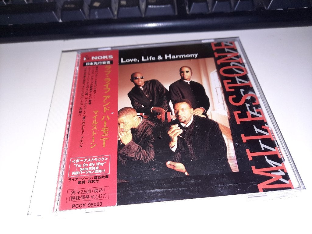 CD MEGA RARE JAPAN Milestone  – Love, Life & Harmony, Cd's en Dvd's, Ophalen, Zo goed als nieuw, Album
