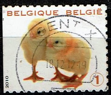 Kuikentjes 2010 (OBP 4004 ), Ophalen of Verzenden, Gestempeld