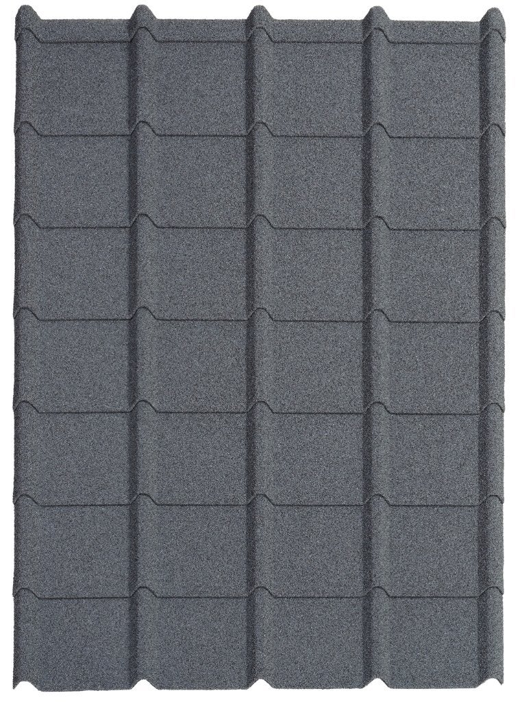 AQUAPLAN metalen DAKPANPLAAT ANTRACITE +/- 113x83 cm, Overige kleuren, Nieuw, 15 m² of meer, Metaal