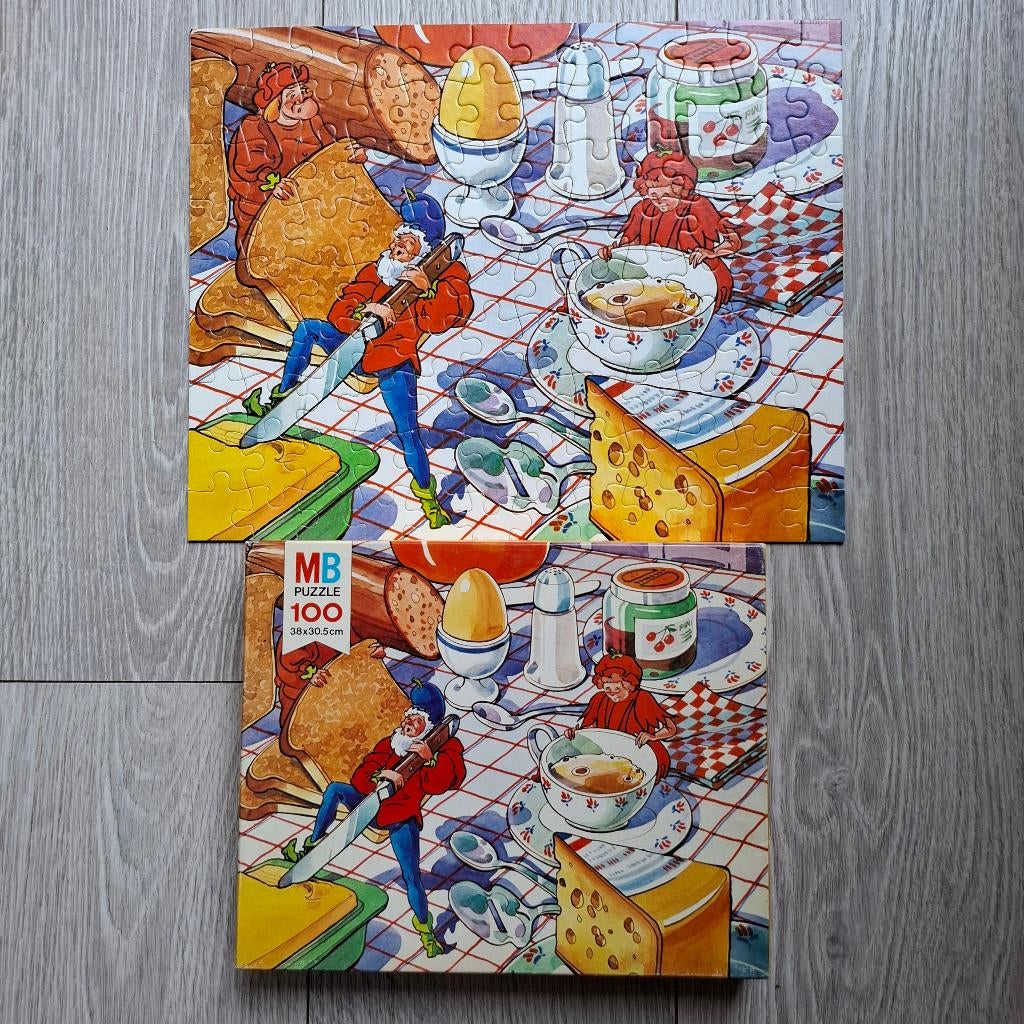 Puzzel pinkeltje 100 mb, Ophalen of Verzenden, Minder dan 500 stukjes, Gebruikt