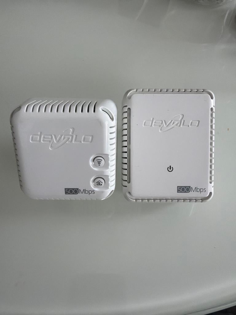 Devolo dLAN 500 WiFi Powerline Adapter Set, Ophalen of Verzenden, Gebruikt