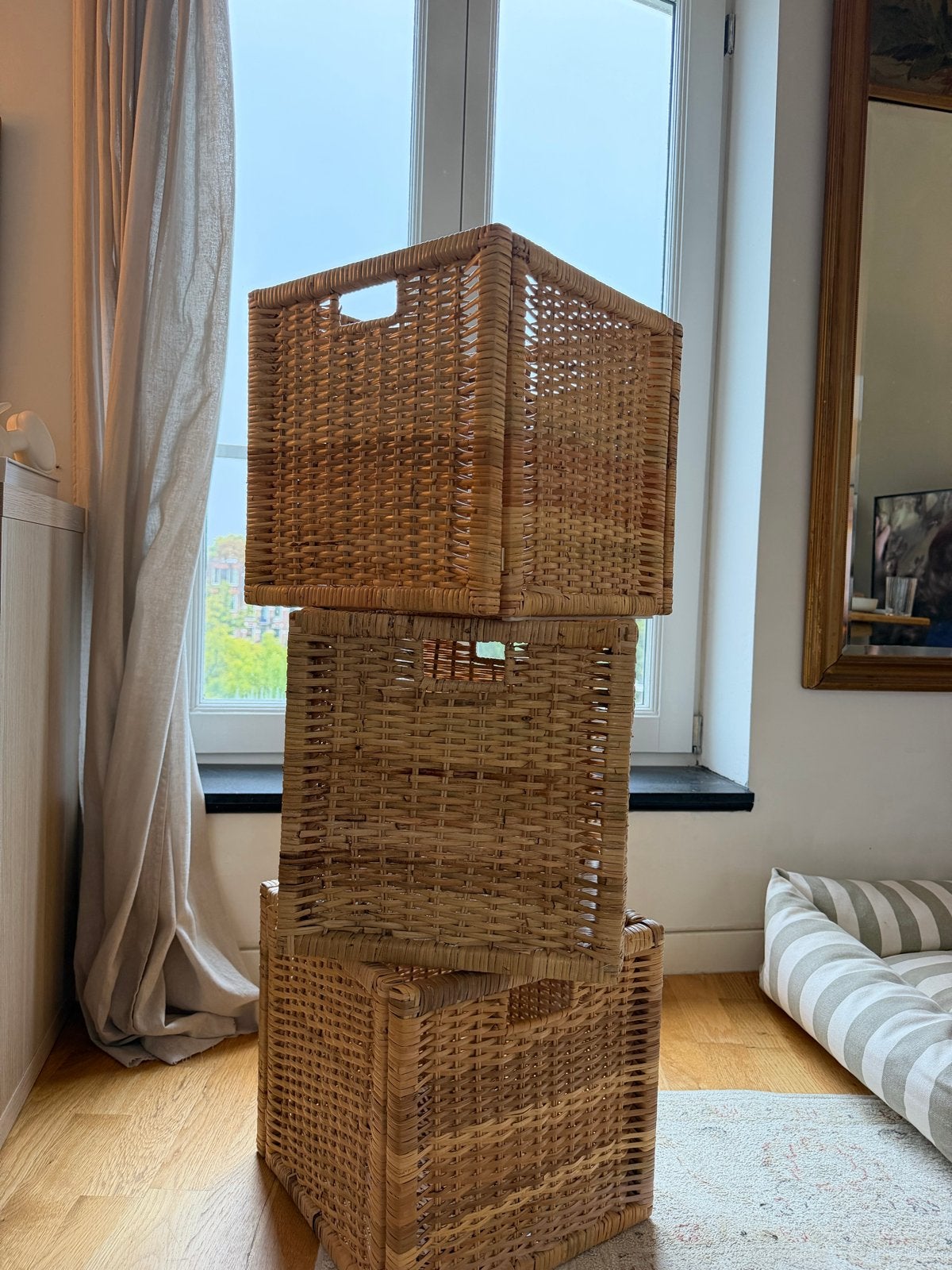 IKEA BRANAS, Ophalen, Natuurlijk materiaal, Bruin, Landelijk