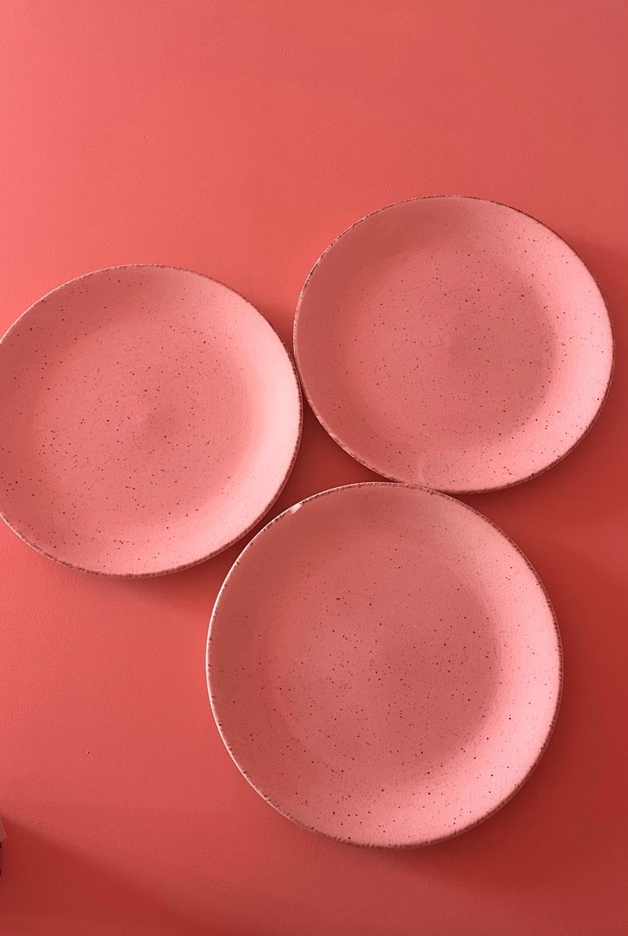 Roze borden van Hema - Set van 3, Ophalen, Hema, Gebruikt, Keramiek