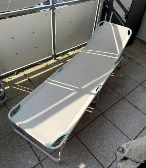 Ikea HÅMÖ ligstoel, stretcher, zonnebed, ligbed Hamo, Ophalen, Zo goed als nieuw, Inklapbaar
