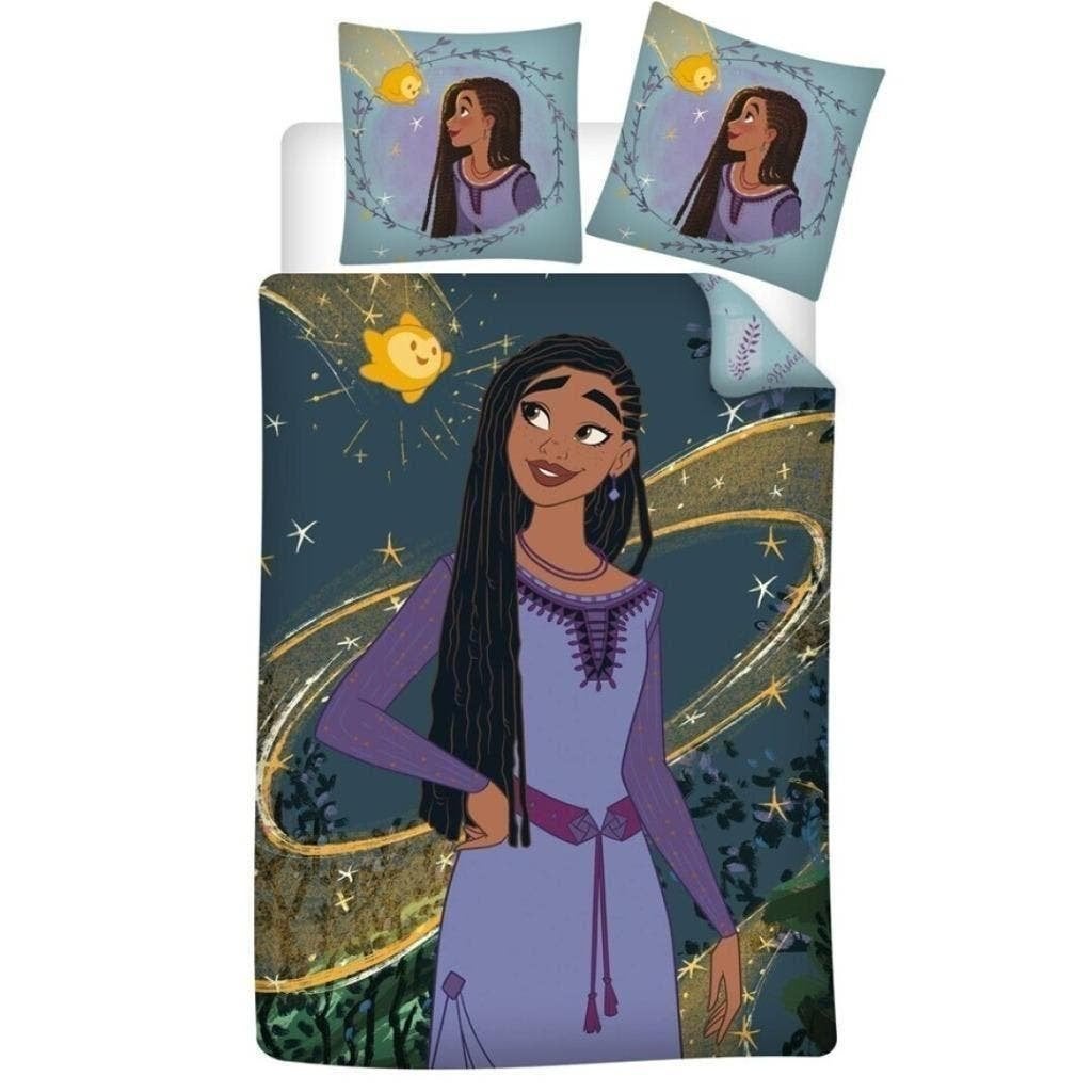 Disney Wish Dekbedovertrek 140 x 200 - Van 29,95 voor 22,50!, Kinderen en Baby's, Nieuw, Ophalen of Verzenden, Dubbelzijdig, Meerkleurig
