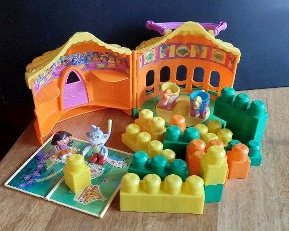 Megabloks Circustent., Ophalen of Verzenden, Gebruikt, Megabloks