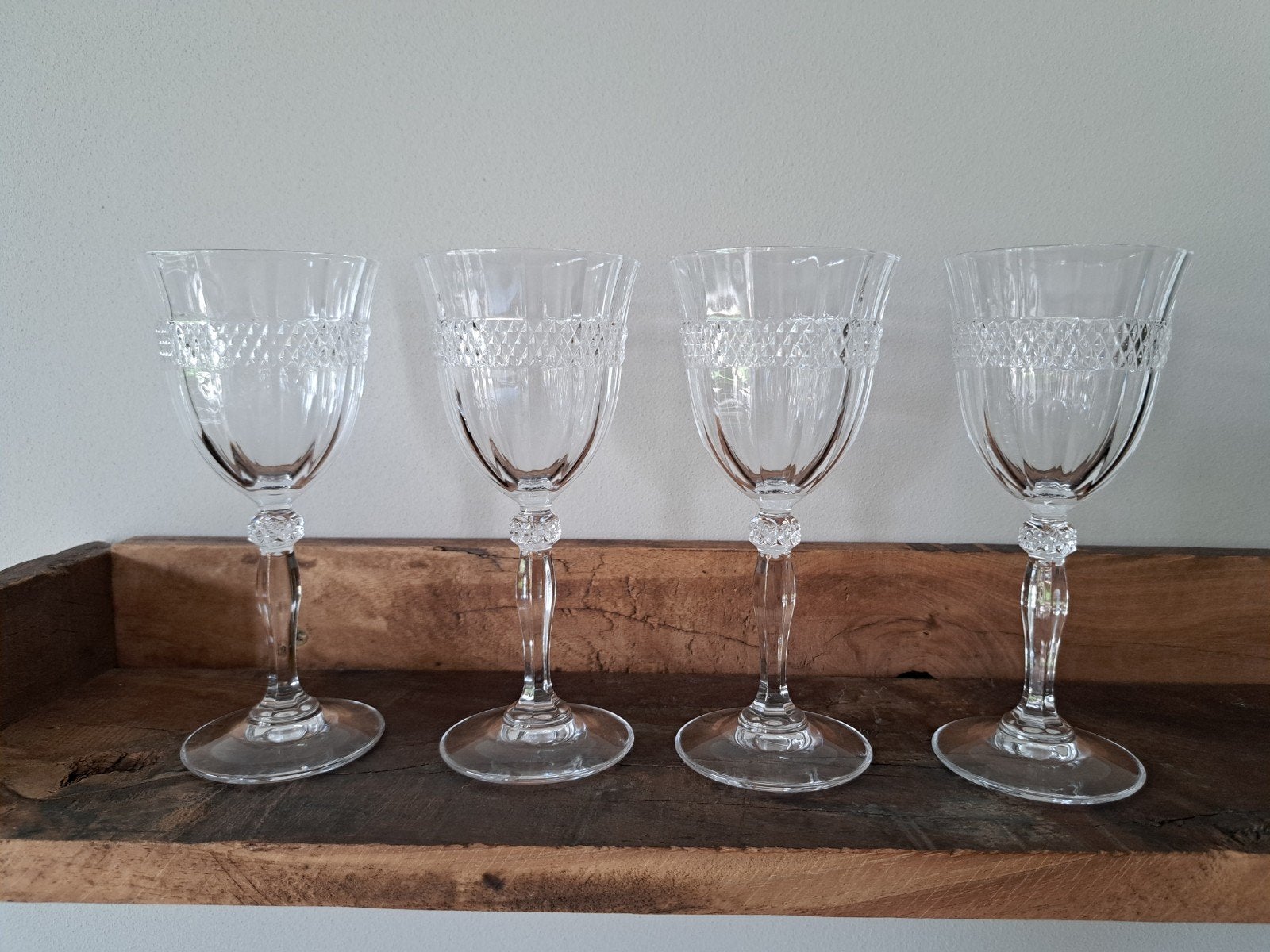 Cristal D'Arques Annecy  servieslijn van J.G.  Durand, Antiek en Kunst, Ophalen of Verzenden