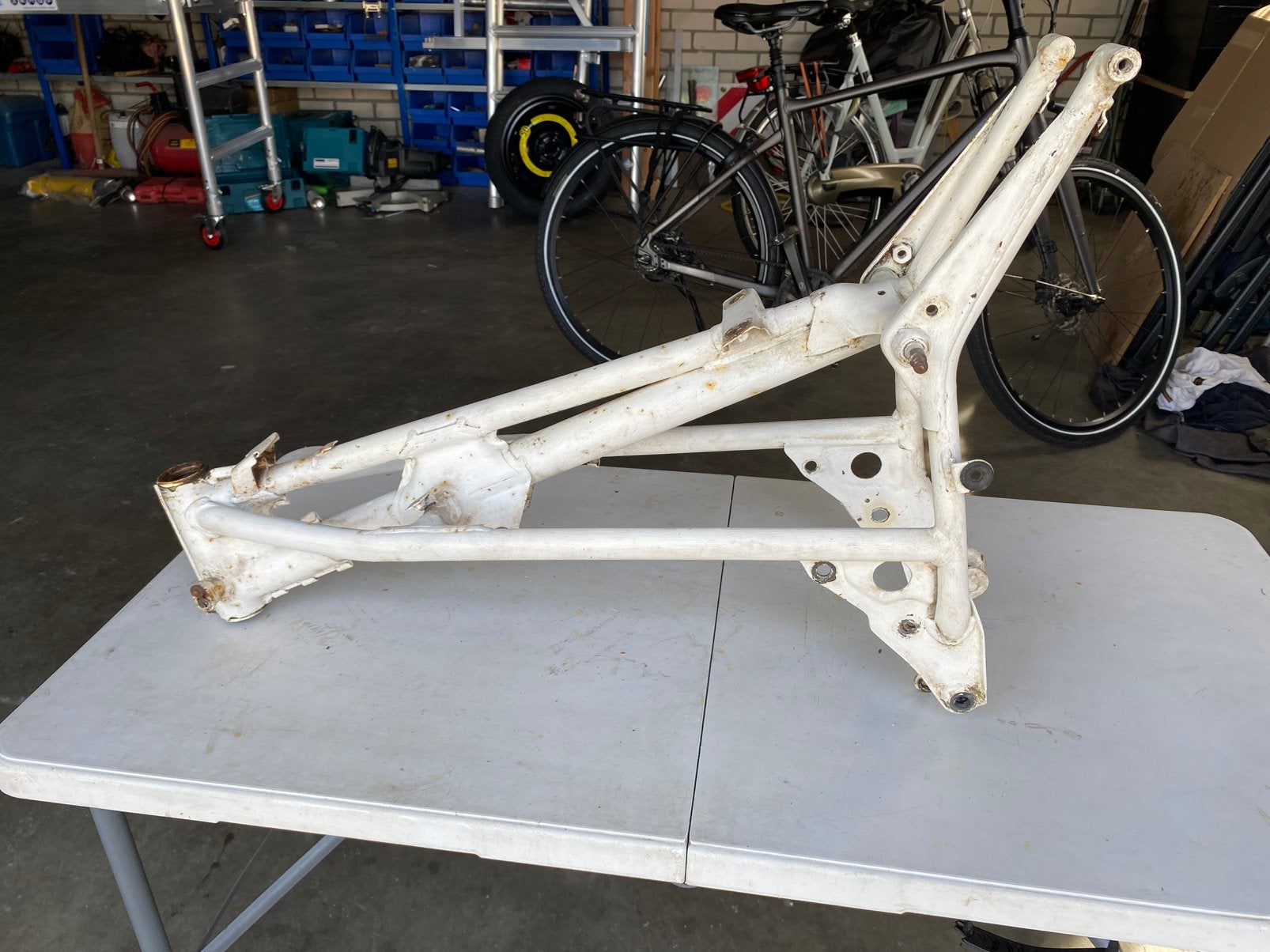 Frame honda mt8 1979, Ophalen of Verzenden, Gebruikt, Frame