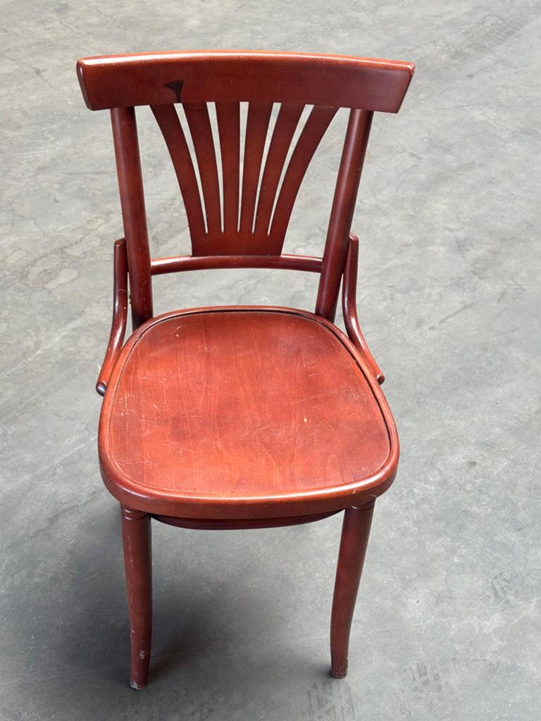 Antieke houten stoelen - set van 6, Antiek en Kunst, Ophalen