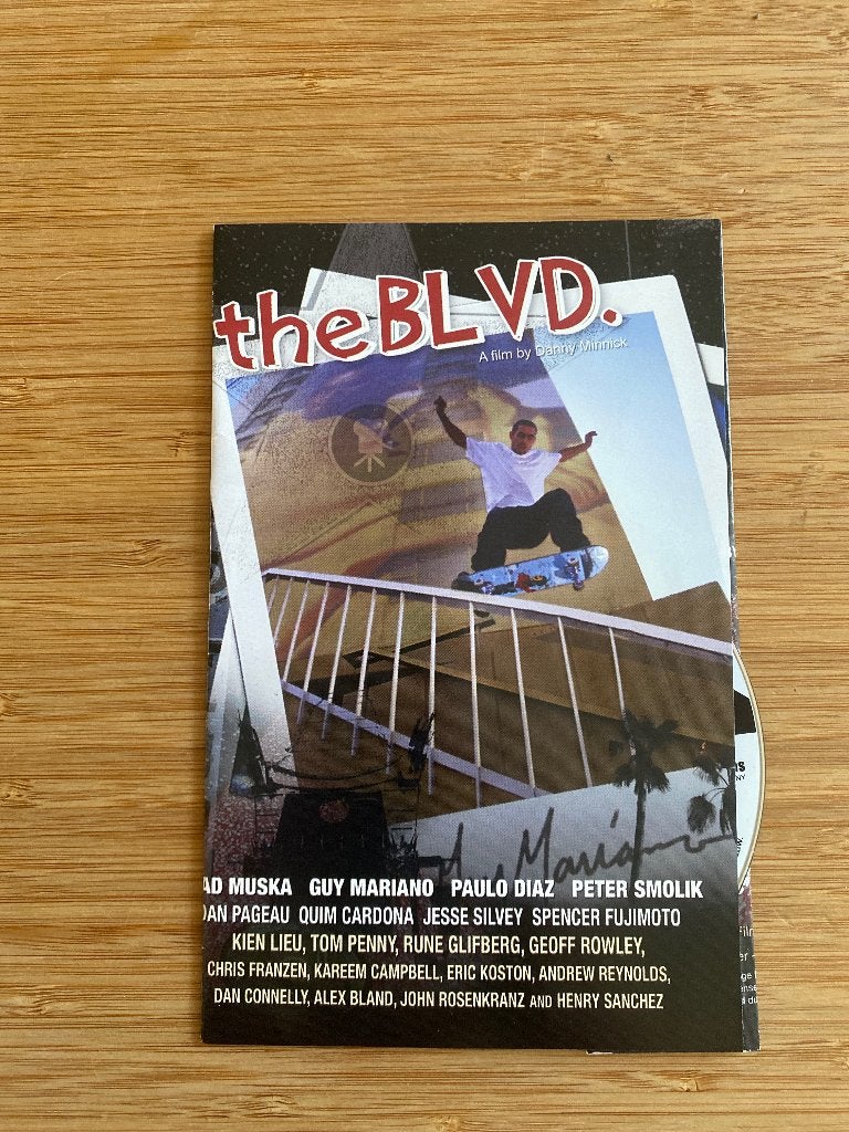 The Blvd skateboard dvd, Ophalen of Verzenden, Zo goed als nieuw, Skateboard