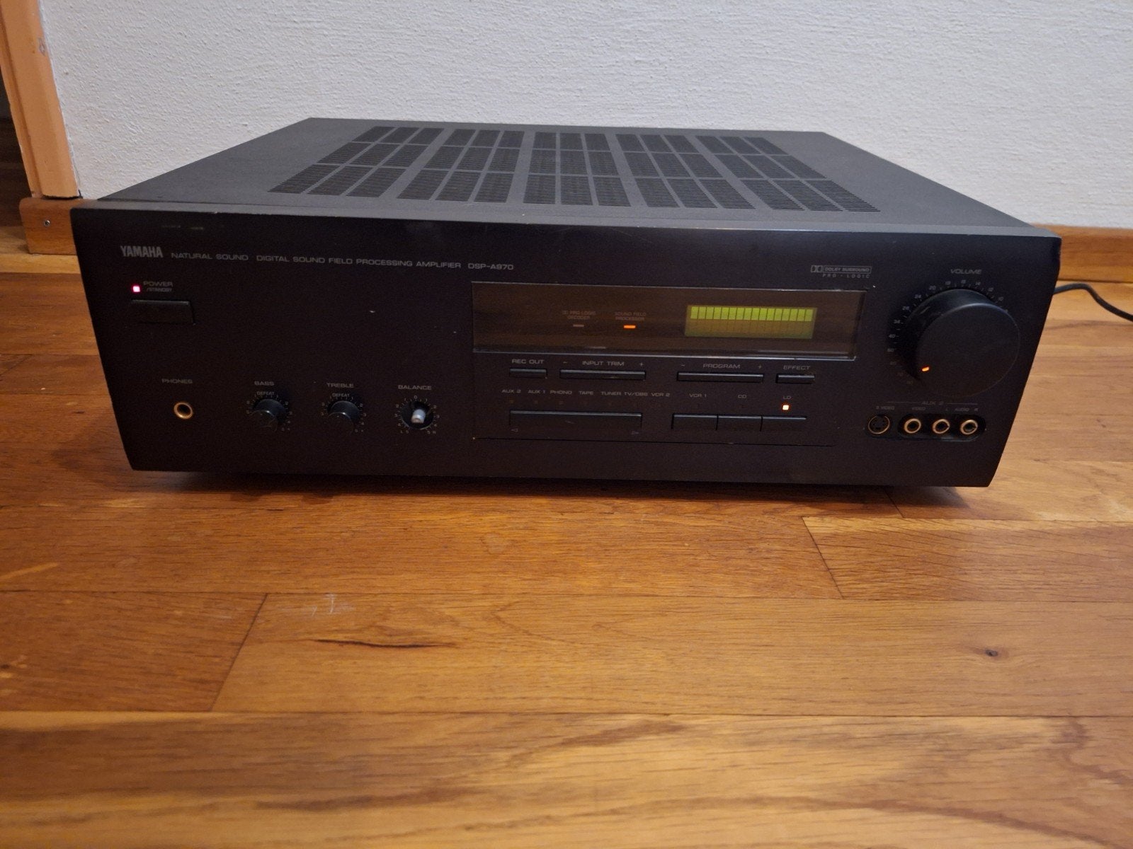 Yamaha DSP-A970 Natural Sound Versterker (Zwaar Topmodel), Gebruikt, Yamaha, Ophalen of Verzenden, 120 watt of meer