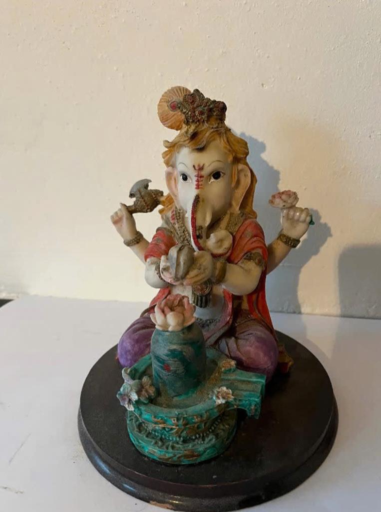Mooi Ganesha beeld, 16 cm hoog., Ophalen of Verzenden