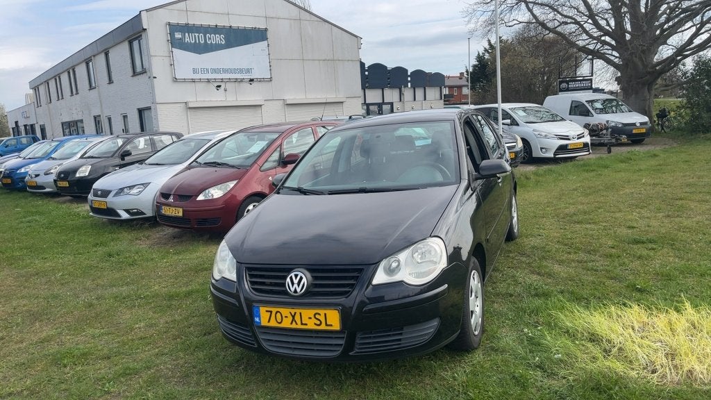 Volkswagen Polo 1.2 Optive (bj 2007), Auto's, Volkswagen, Voorwielaandrijving, Elektrische ramen, Stof, Gebruikt