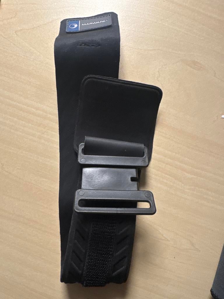 Zwarte Marware riem, Zwart, Heupriem, Ophalen of Verzenden, Gedragen