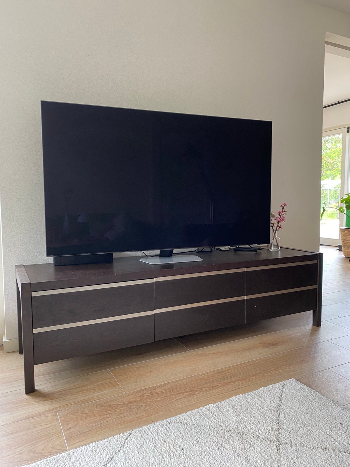 Design TV meubel, Huis en Inrichting, Ophalen, 150 tot 200 cm, Zo goed als nieuw, Minder dan 100 cm