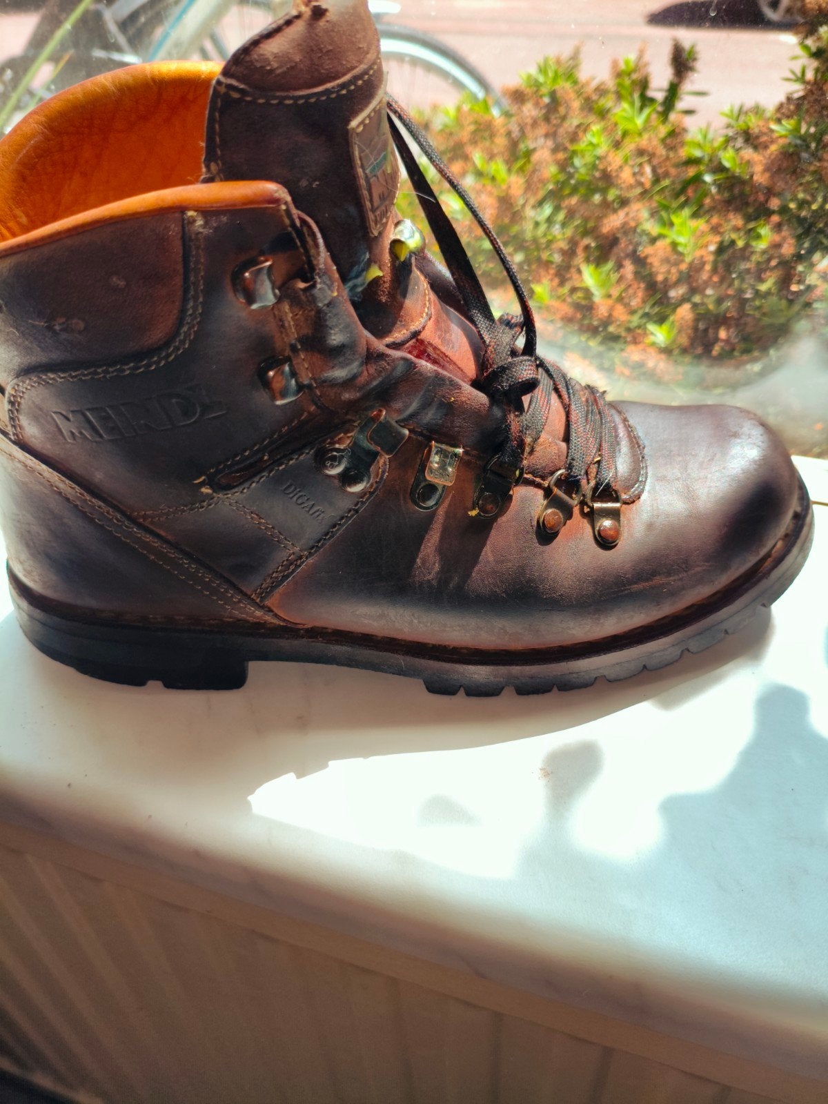 Meindl Ortler Heren Trekkingschoenen Bruin Nougat. Maat 42, Ophalen of Verzenden, Gebruikt, Schoenen